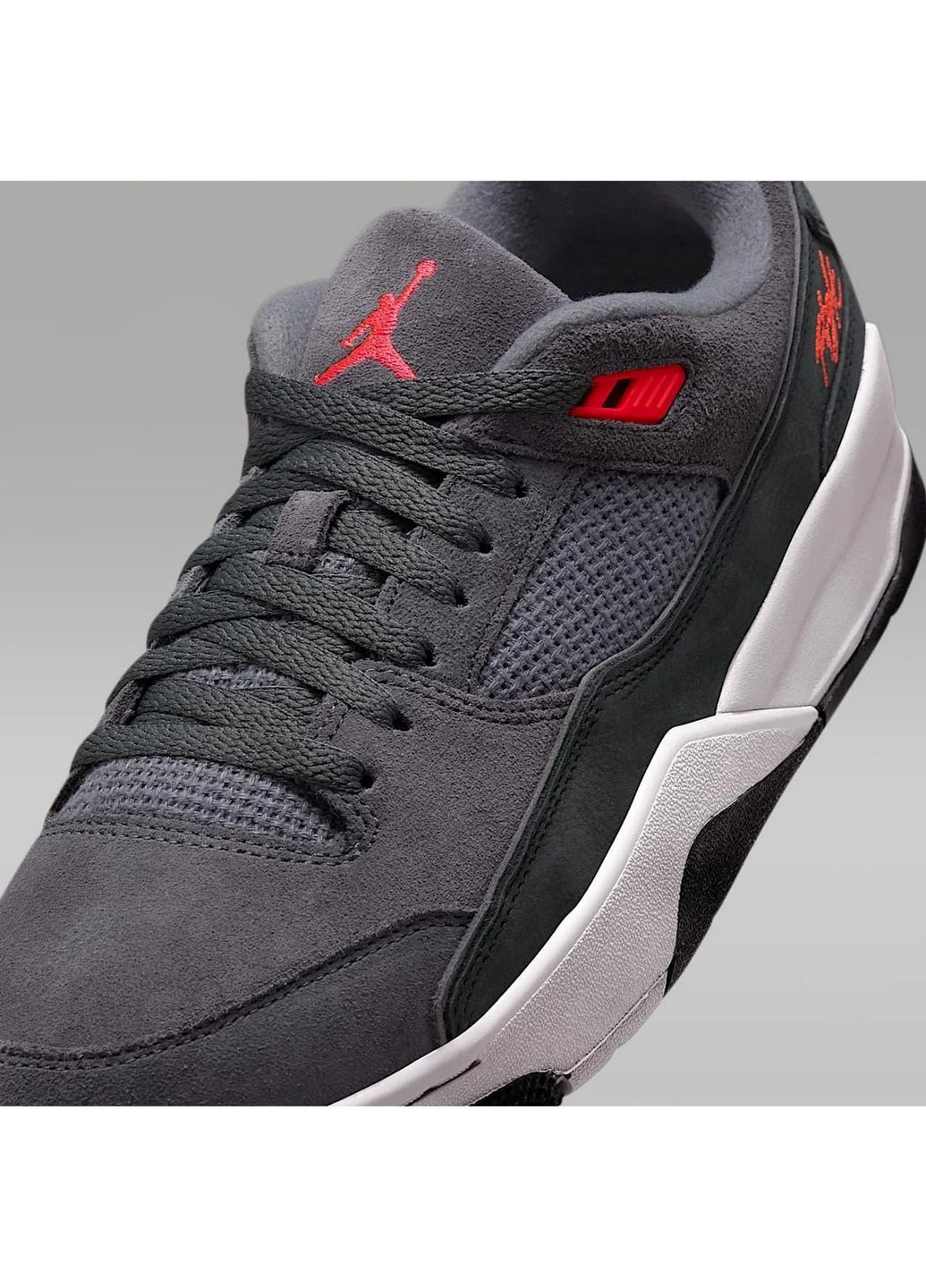 Серые демисезонные кроссовки мужские flight court grey (hf3255-003) Jordan