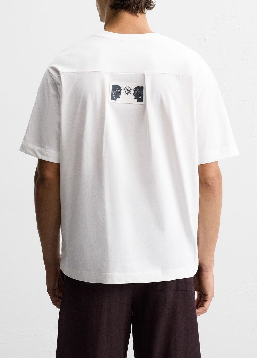 Белая футболка Zara