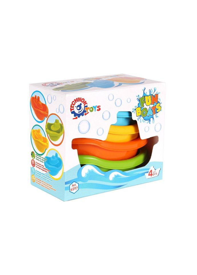 Игрушка для ванной "Кораблики" 6597TXK ТехноК (314883418)
