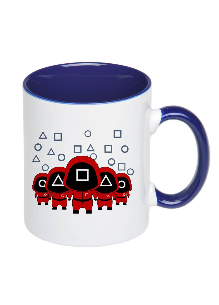 Чашка с печатью "Игра в кальмара" 330 мл ( ) (28323) No Brand (351591700)