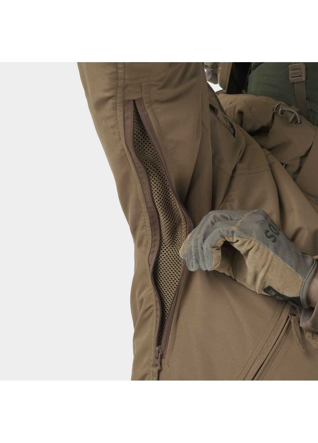 Тактична демісезонна куртка Basic Coyote ( ) Membrane Climashield Apex UATAC (316086577)