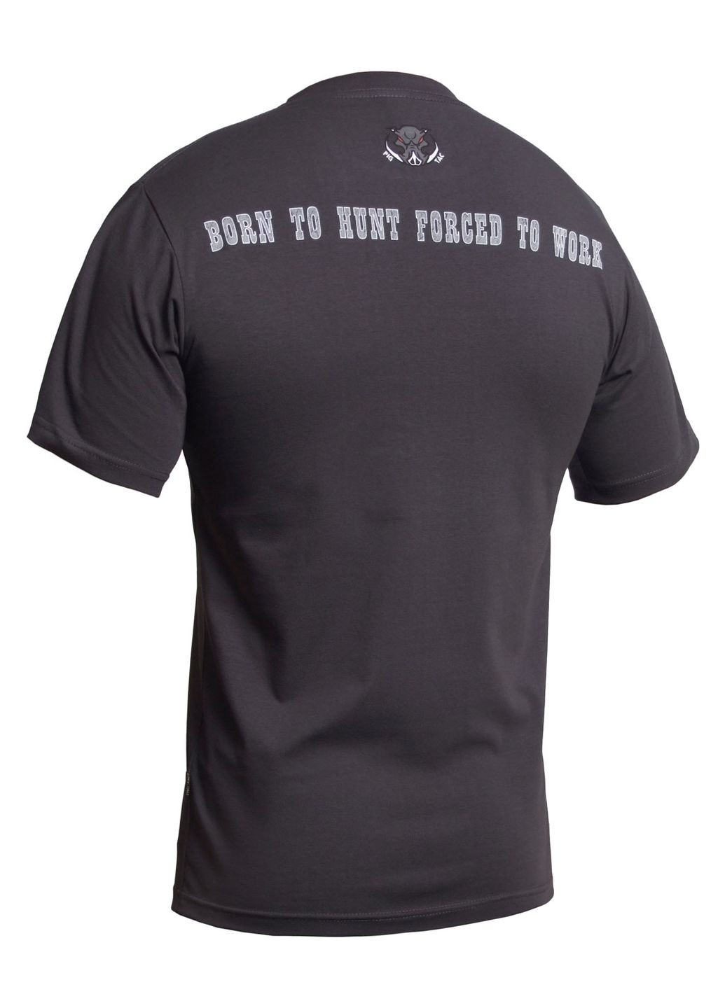 Футболка з малюнком Born to Hunt Forced to Work Graphite P1G (366439882)