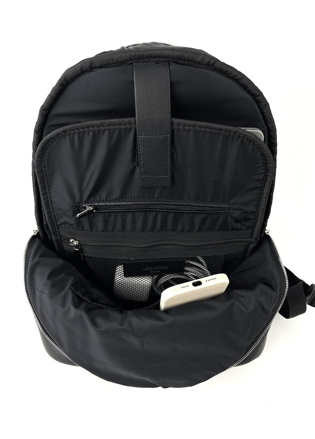 Рюкзак з відділенням для ноутбука 240121 чорний Alba Soboni міський (279835411)