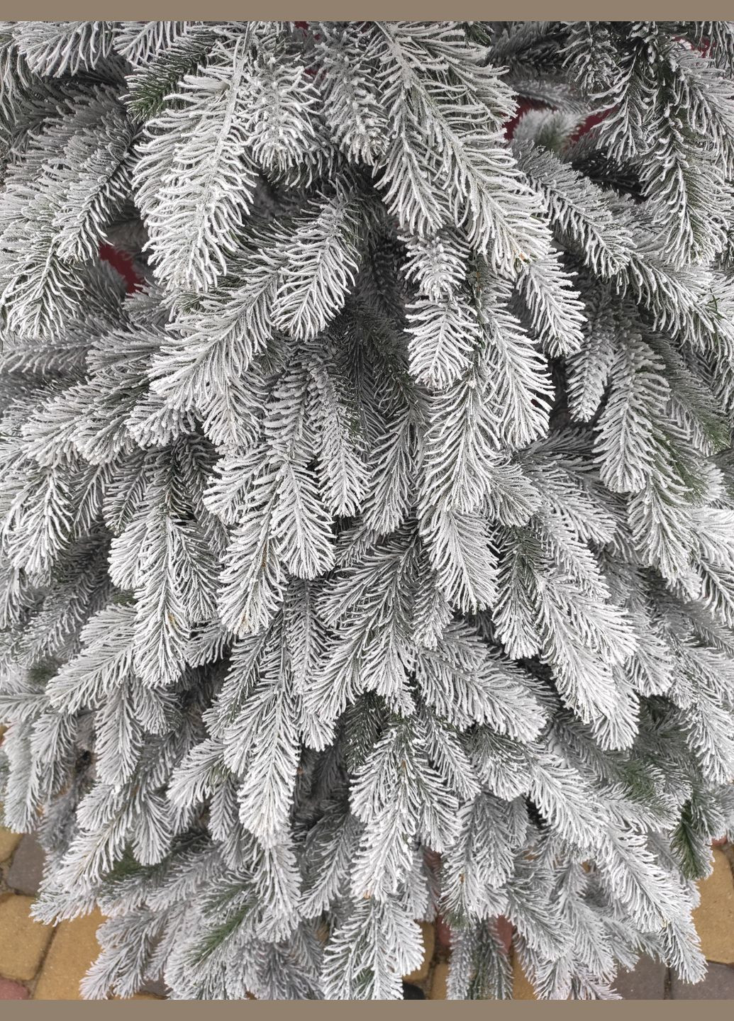 Елка "Элитная" заснеженная - 210 см No Brand (307827504)