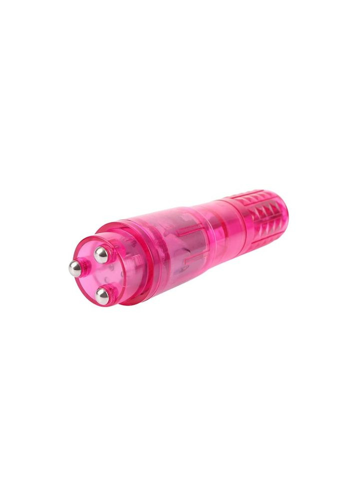 Мини вибратор с насадками THE ULTIMATE MINIMASSAGER-Pink Chisa (297398863)