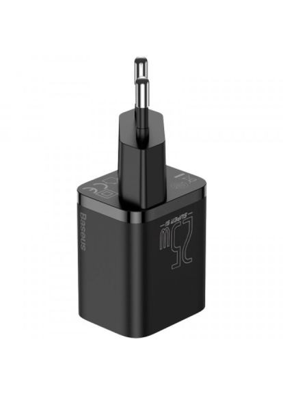 Зарядний пристрій Baseus Super Si Quick Charger 1C 25W Black (268142173)