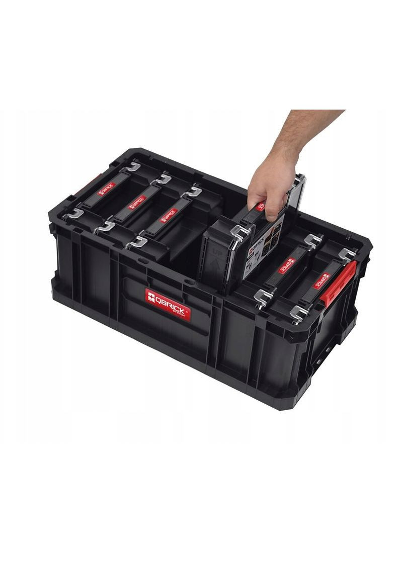 Шкатулка с 6 органайзерами MULTI System TWO TOOLBOX PLUS (5901238251613) Qbrick (316465909)