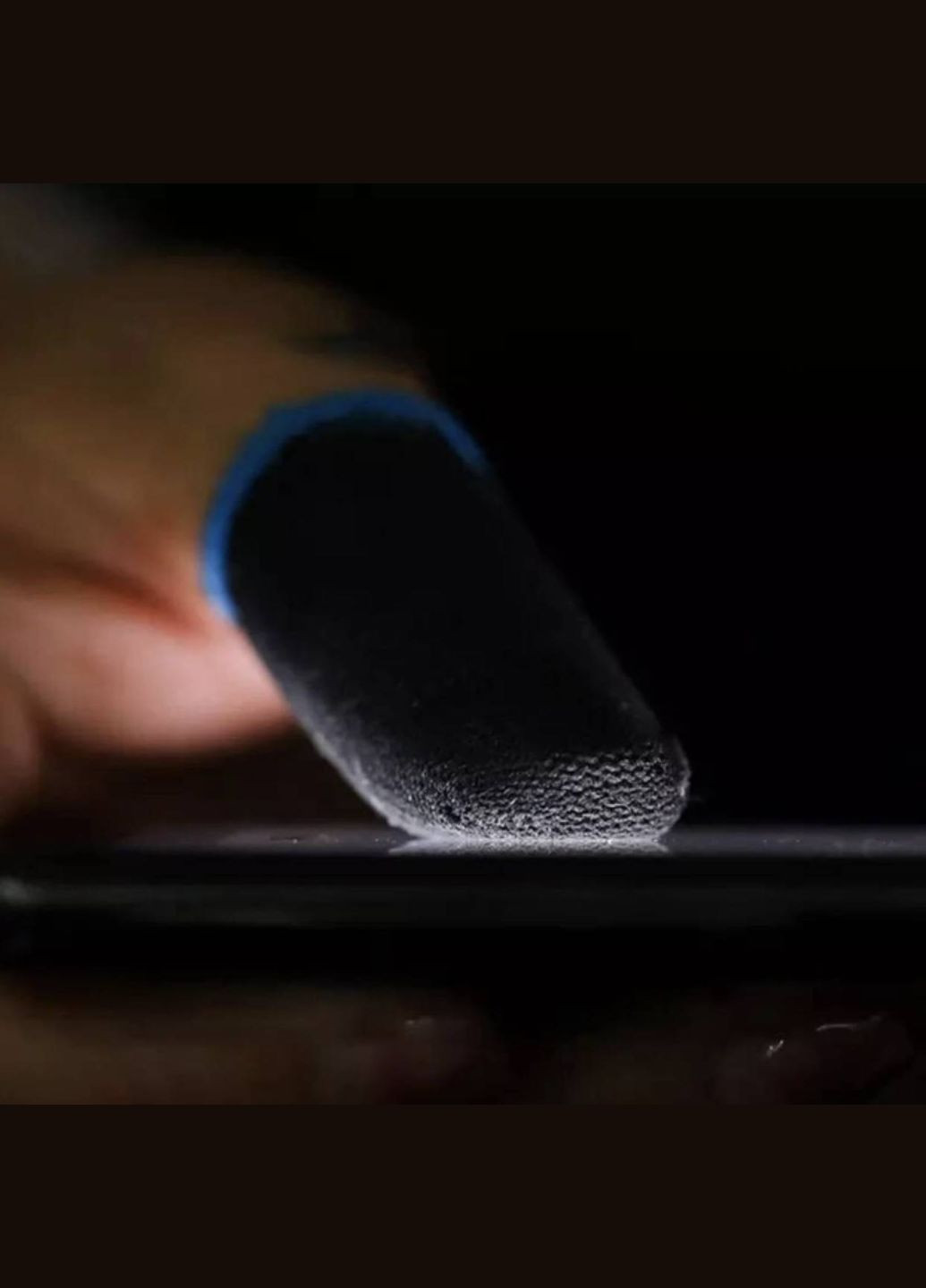 Сенсорні напальчники Choice для ігор на смартфоні CoD Pubg 2 штуки Чорний No Brand (341534013)