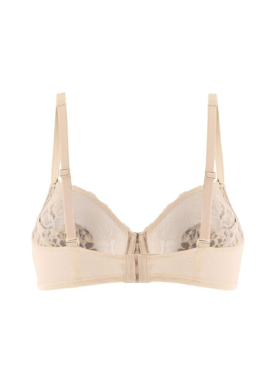 Бежевый бюстгальтер Conturelle с косточками полиамид, кружево, эластан