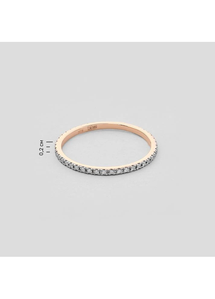 Кольцо Бриллиантовый свет Minimal (338797822)