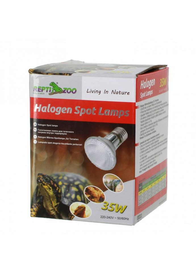 Галогенова лампа точкового нагріву UVA Spot lamp для рептилій та птахів, 35W Repti-Zoo (327433061)