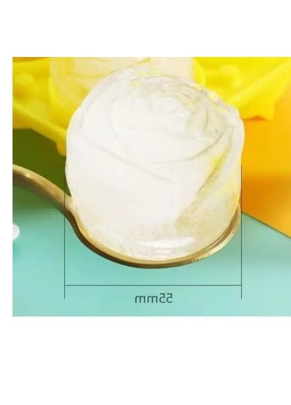 Форма силіконова з кришкою для льоду шоколаду цукерок випічки Контейнер для заморожування 13 х 13 см No Brand (315633028)