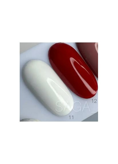 Біла база для манікюру біла база для нігтів Professional Color Base 11 Saga (342376462)