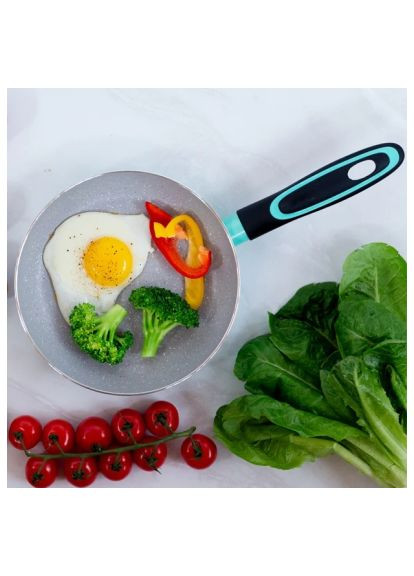 Сковорода (MG-1175) Magio з мармуровим покриттям 20 см (369883103)