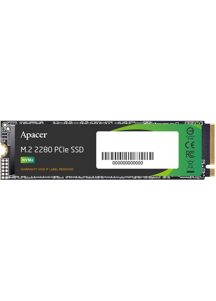SSD накопичувач 2TB AS2280P4U M.2 (AP2TBAS2280P4U-1) Apacer (323089651)