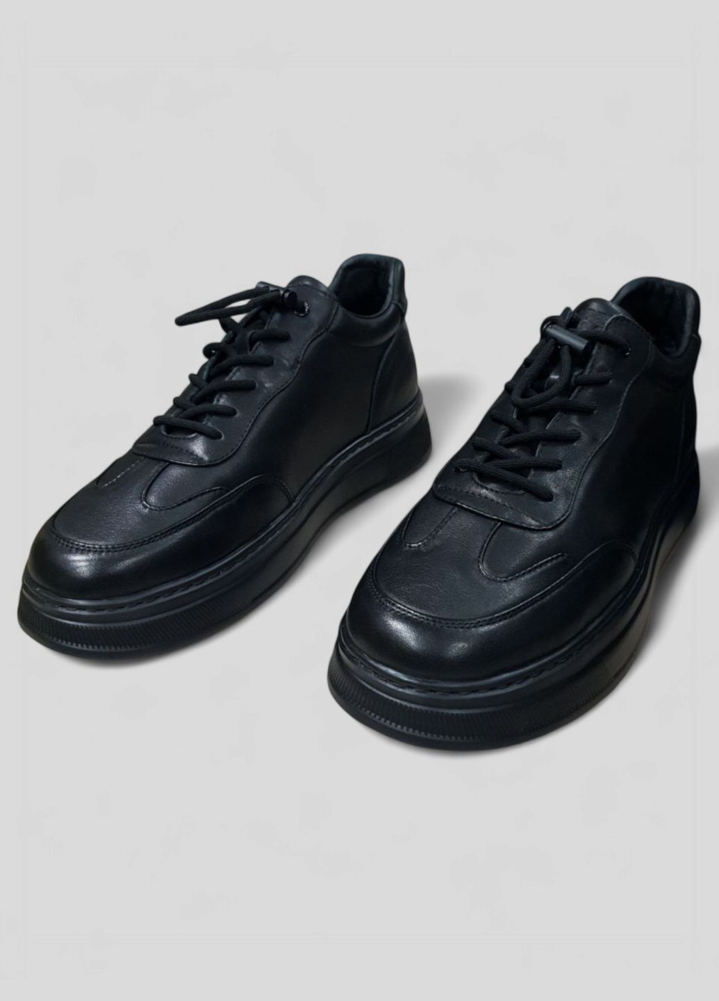 Черные зимние ботинки мужские зимние URBAN TRACE