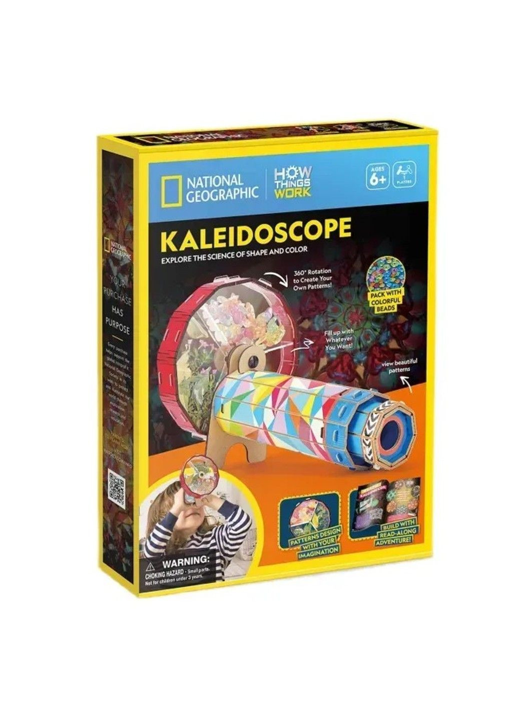 Набір для моделювання STEM Калейдоскоп (DS1090h) Cubic Fun (331298120)