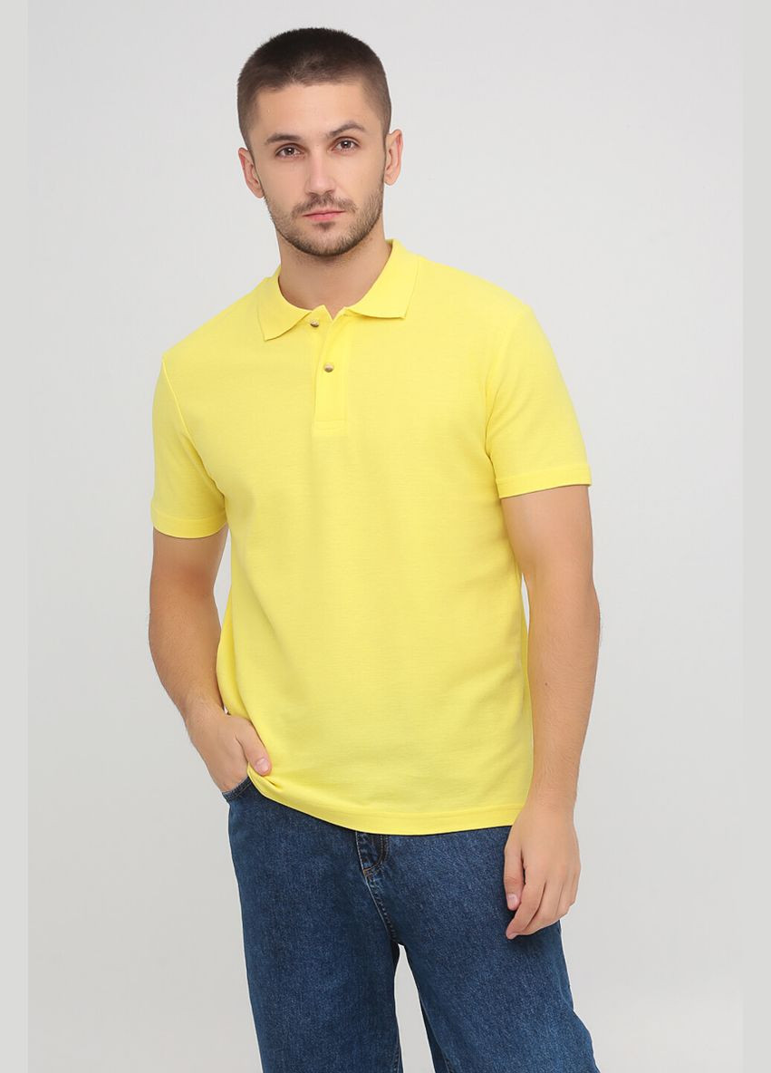 Футболка поло чоловіча лимонна Stedman POLO (300519477)