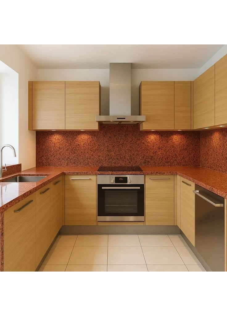 Столешница из гранита Лезники 2 (Leznyky 2 granite countertop) на кухню, в ванную комнату и для барбекю ВИГОЛ (363135107)
