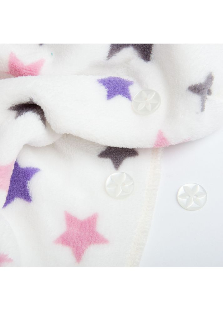 Ткань махровая Велсофт 140 см 280 г/м2 для халатов, пижамов, пледов и покрывал супер мягкая звездочки. IDEIA (349809070)