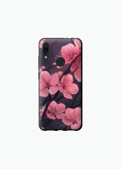 Чехол на Xiaomi Redmi Note 7 Пурпурная сакура "6075b-1639-2448" Endorphone (348084263)