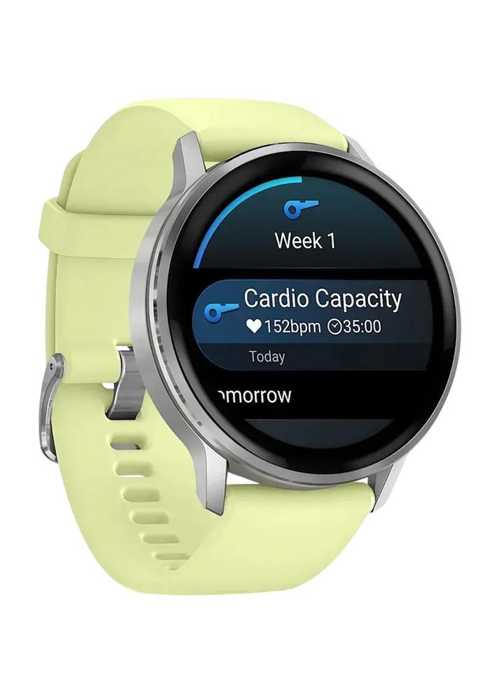 Смарт-часы Venu 4 45mm Gray w/ Silver + Citron (010-03014-02) Garmin (370034157)