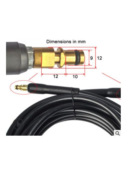 Шланг 10м високого тиску для мийок Керхер, RZTK та ін. KARCHER (315488489)