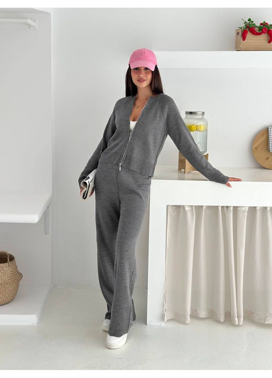 🧶 Стильный костюм 2-ка из вязаной ткани – универсальный комфорт каждый день 🕊️Ознакомьтесь с размерной сеткой Vione (367076112)