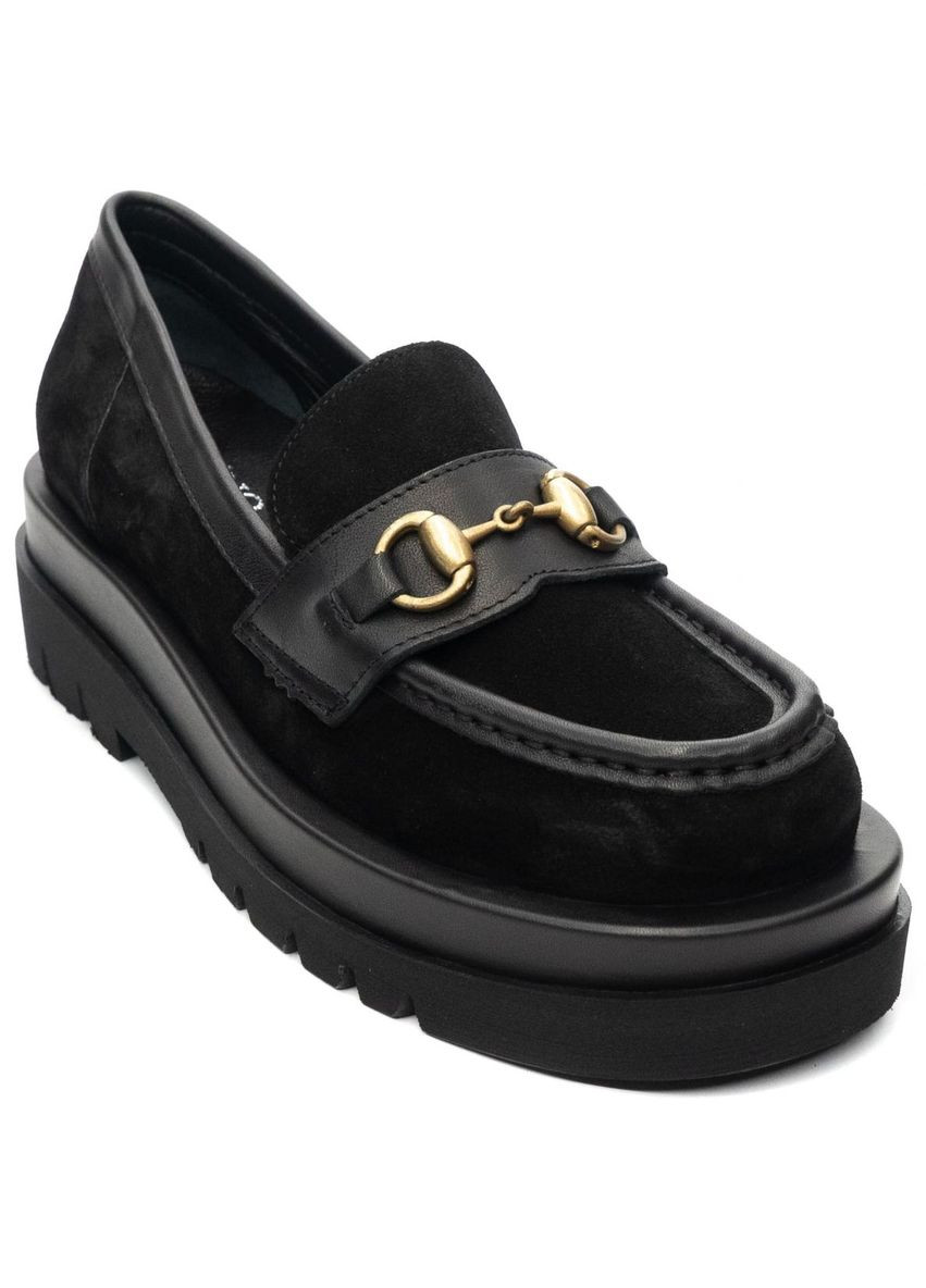 Alpino Замшеві туфлі на платформі 3993 чорний з, — (301651085)