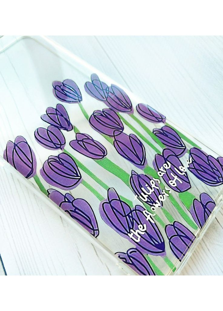 Чехол с утолщёнными углами для Samsung Galaxy S20 Ultra Тюльпаны (принт 265) Creative (359498550)