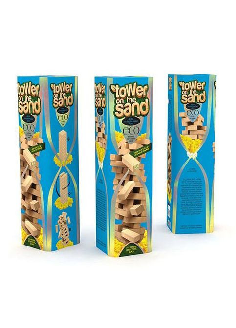 Настільна гра Джанга з кінетичним піском VEGA 7903DT укр. мовою Danko Toys (302317527)