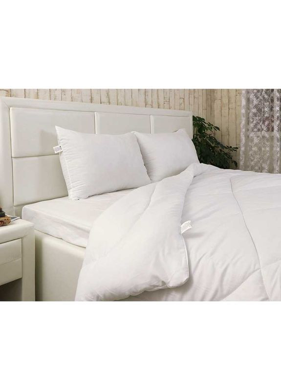 Набір ковдра 172х205 + 2 подушки 50х70 силіконові "Білий" Руно 172.52СЛБ_Білий (263930989)