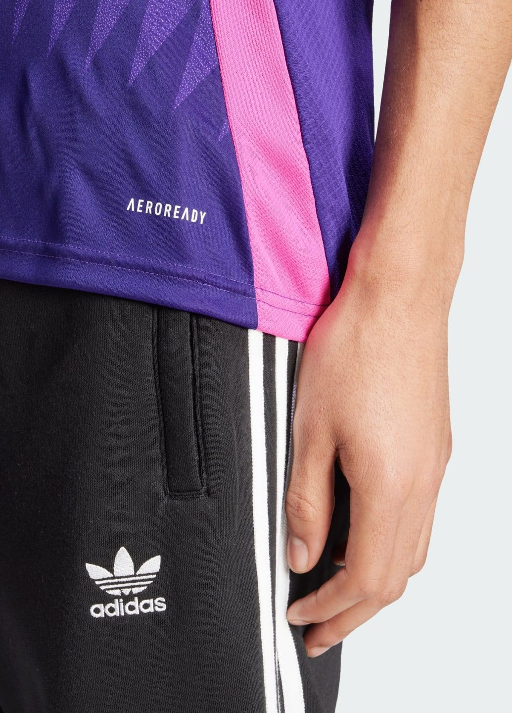 Гостьова джерсі Germany 24 adidas логотип рожевий спортивні