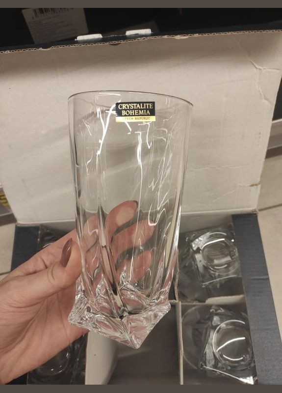 Набор стаканов Quadro 350 млх6 шт (2k936/99A44/350) Bohemia (334005657)