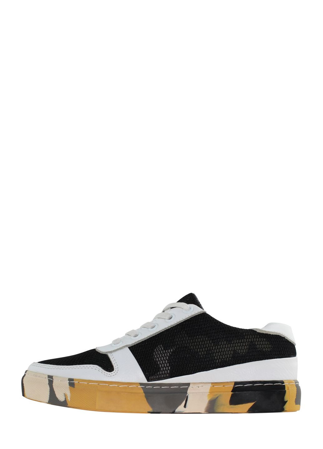 Чорно-білі кеди ж-9 чорно-білий Broni