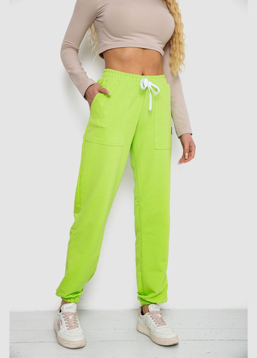 Спортивні штани жіночі, колір темно-сірий, 247R4670 Antisa (323482599)