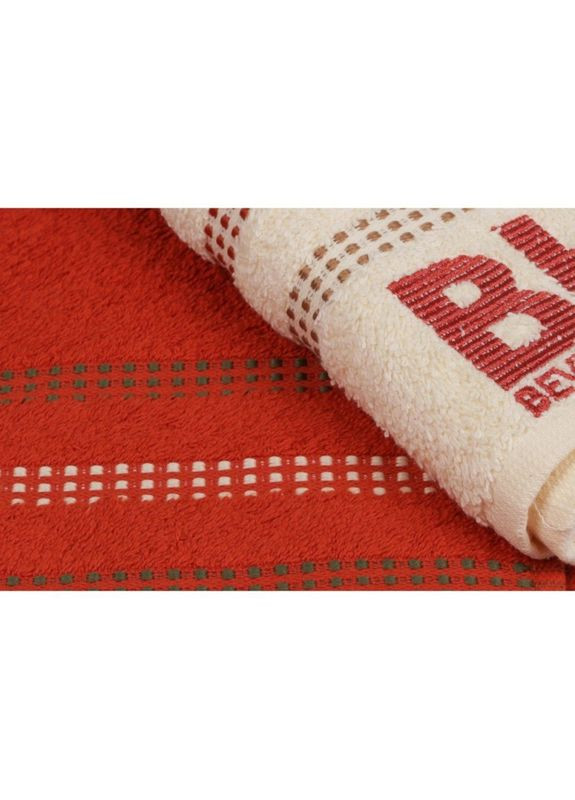 Beverly Hills Polo Club набір рушників - 355bhp1267 botanik brick red, cream 50*90 комбінований виробництво -