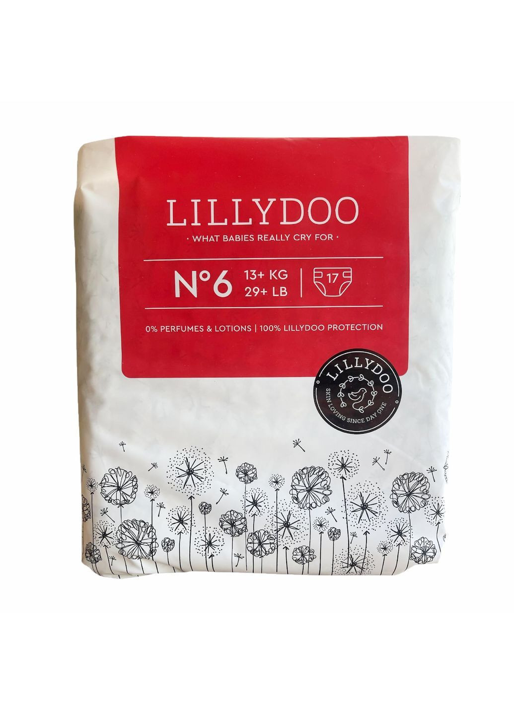 Підгузки 6 13+ кг 17 шт (104814521) Lillydoo (369458309)