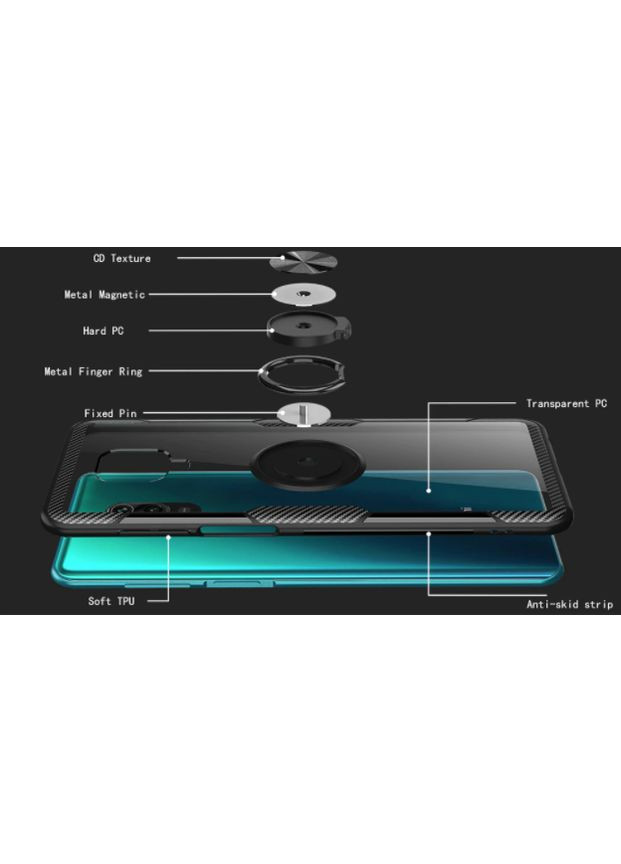 Чехол KEYSION с кольцом для Redmi Note 9 Xiaomi (369646877)