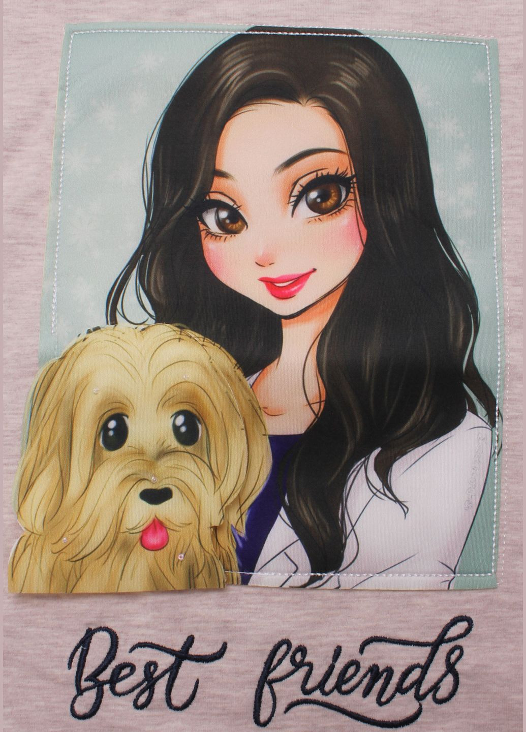 Туніка 13158 Бежевий Меланжевий Breeze (306546580)