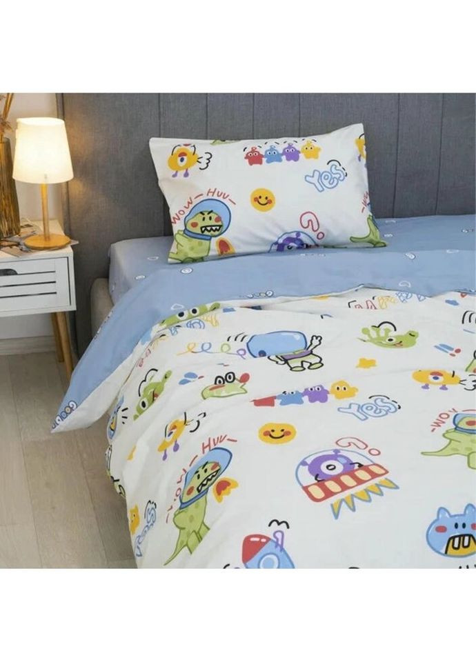 Постельное белье подростковое Сатин Twill 19 730-P 210х143 см Viluta (336327786)