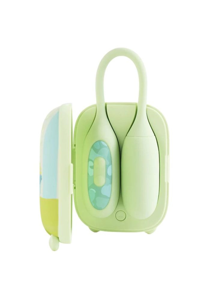 Виброяйцо и вакуумный стимулятор для клитора 2в1 Magic Suitcase в зарядном кейсе,зеленый BeYourLover (347313265)