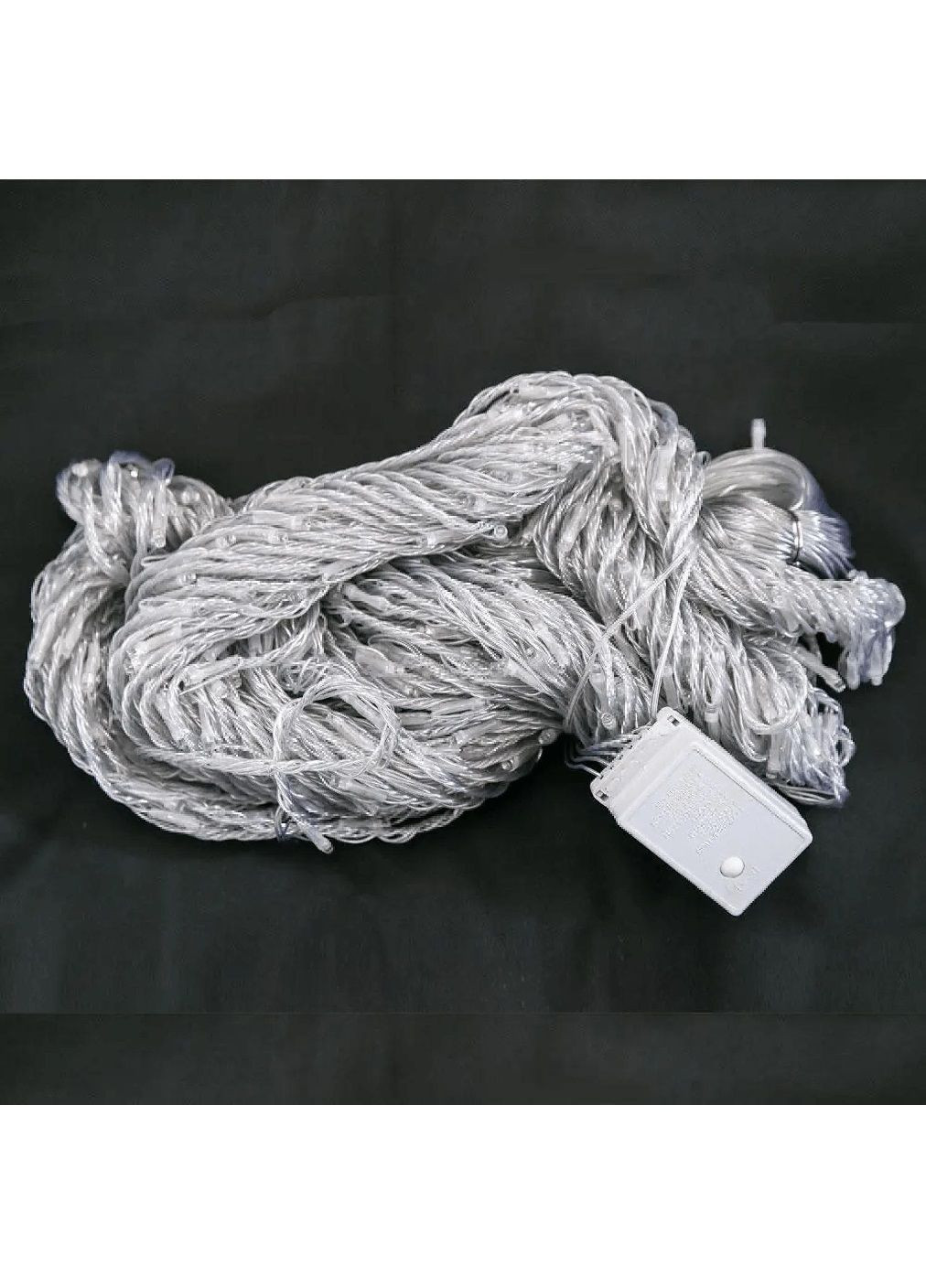 Светодиодная комнатная внутренняя гирлянда штора водопад на окно елку с работой от сети 200 LED 2х2 м (478666-Prob) Белая Unbranded (308133589)