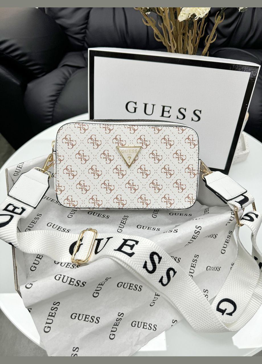 Сумка жіноча біла крос-боді No Brand (322464350)