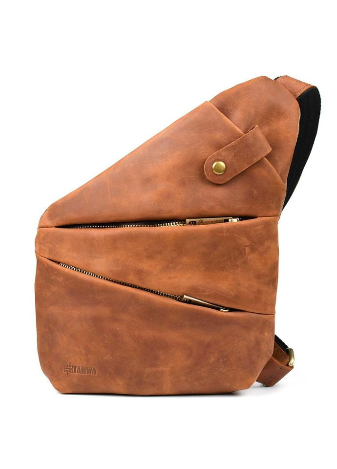 Мужская сумка линг через плечо микс конваса и кожи RBC-6402-3md TARWA (298684467)