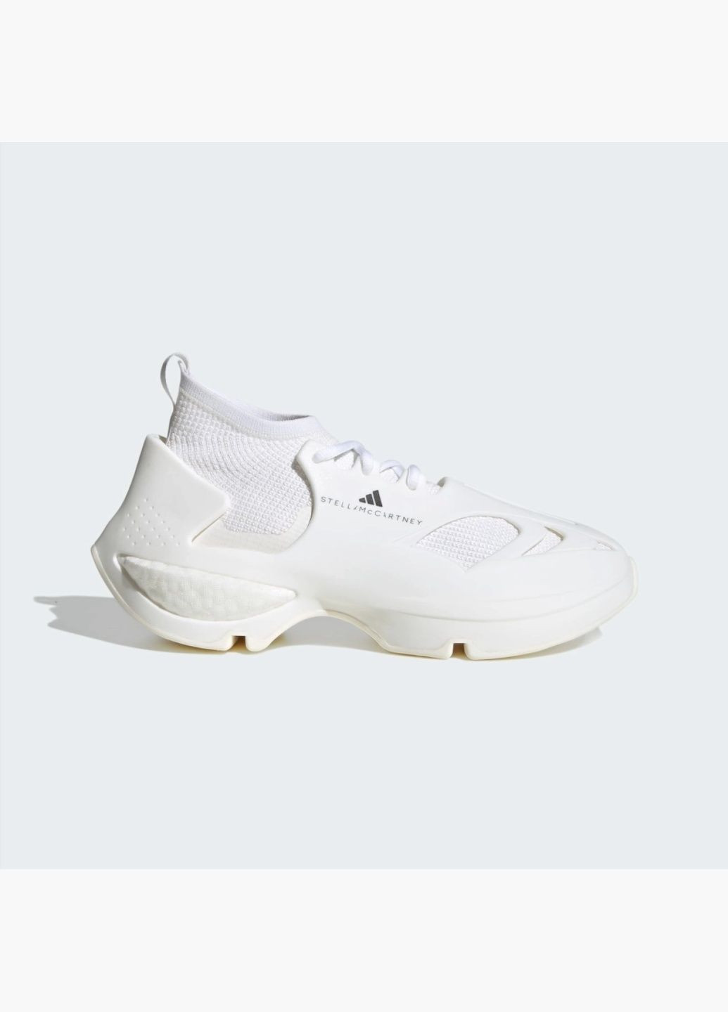 Білі всесезонні кросівки унісекс by stella mccartney sportswear run shoes white ig2441 adidas