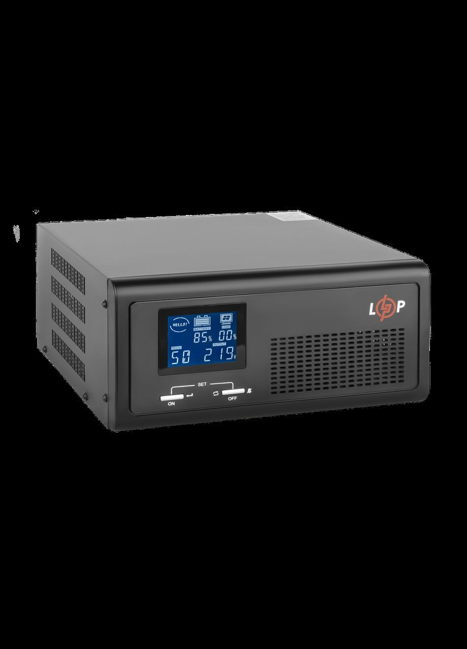 ДБЖ з правильною синусоїдою 12V LPEB-PSW-1000VA+ (600Вт) 1-30A LogicPower (280877845)