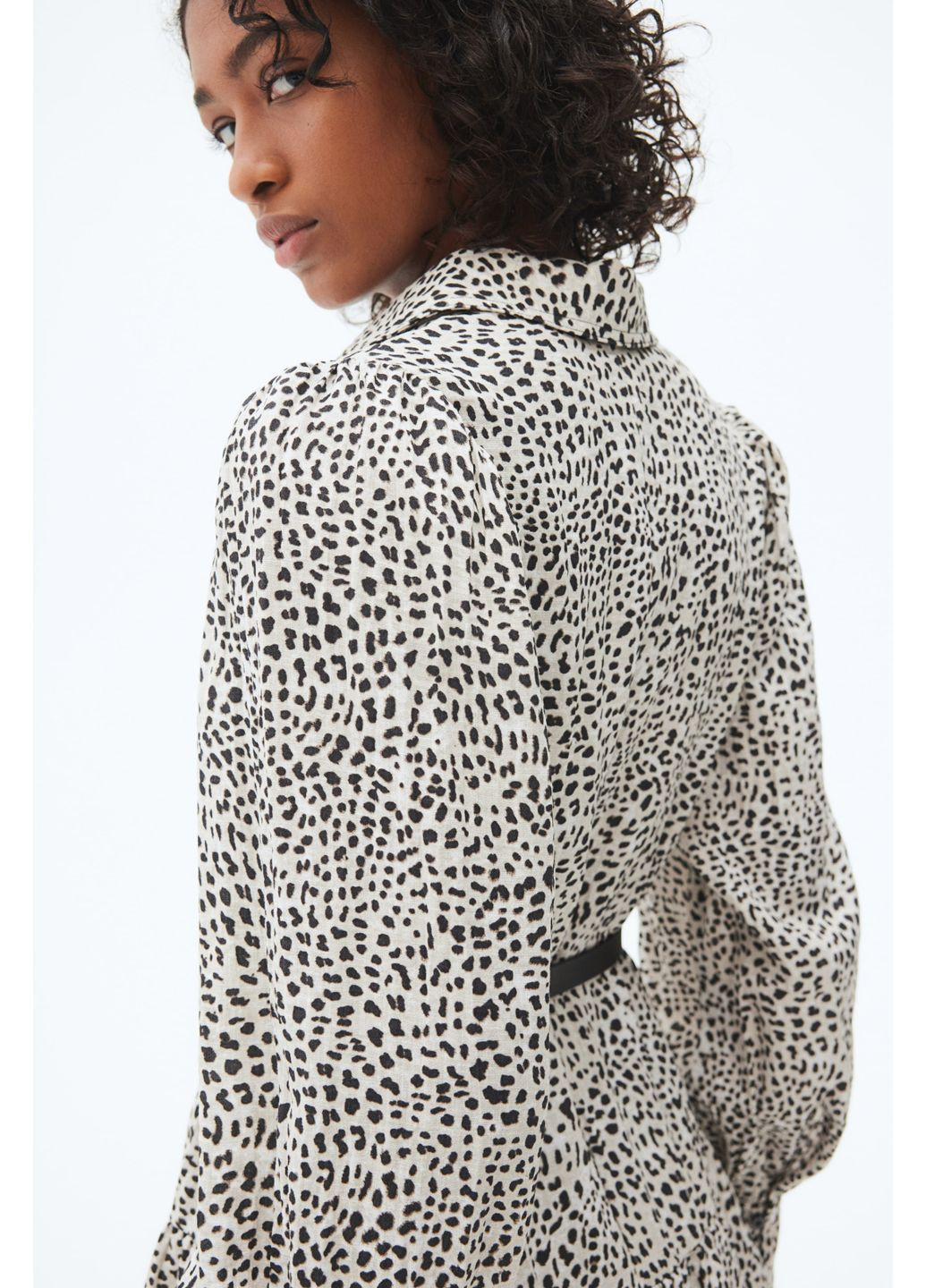 Комбинированное платье H&M