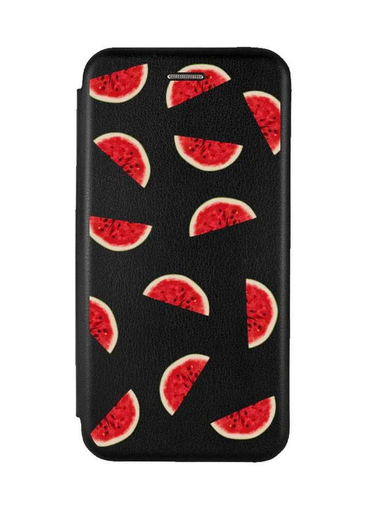 Чехол-книжка с рисунком на Motorola Moto G54 Ломтики арбуза (принт 34) Creative (355387761)