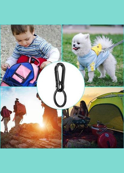 Брелок-карабин металлический держатель для ключей аксессуаров. No Brand (345701653)